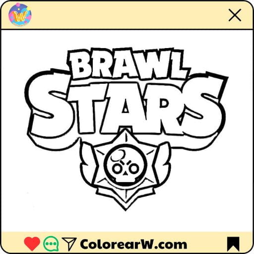 Brawl Stars 1 Brawl Stars para colorear thumbnail