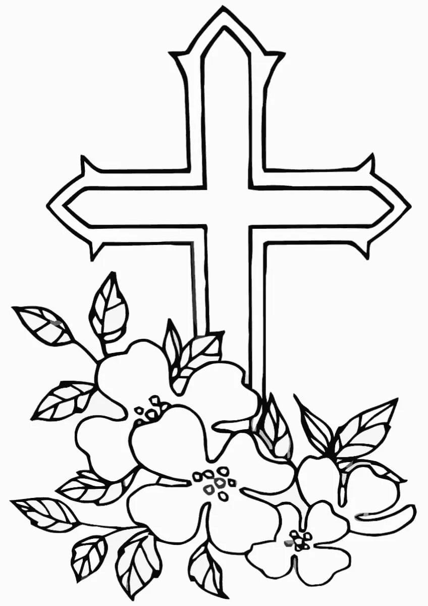 Cruz 121 Cruz para colorear 109