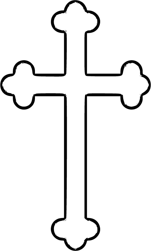 Cruz 25 Cruz para colorear 13
