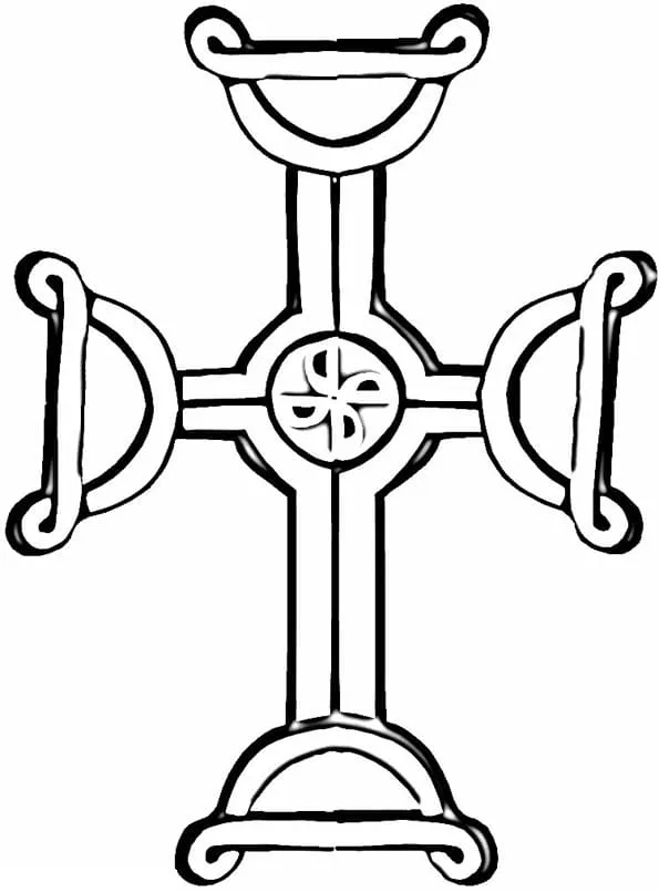 Cruz 43 Cruz para colorear 31