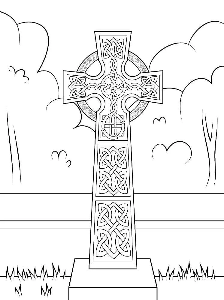 Cruz 60 Cruz para colorear 48