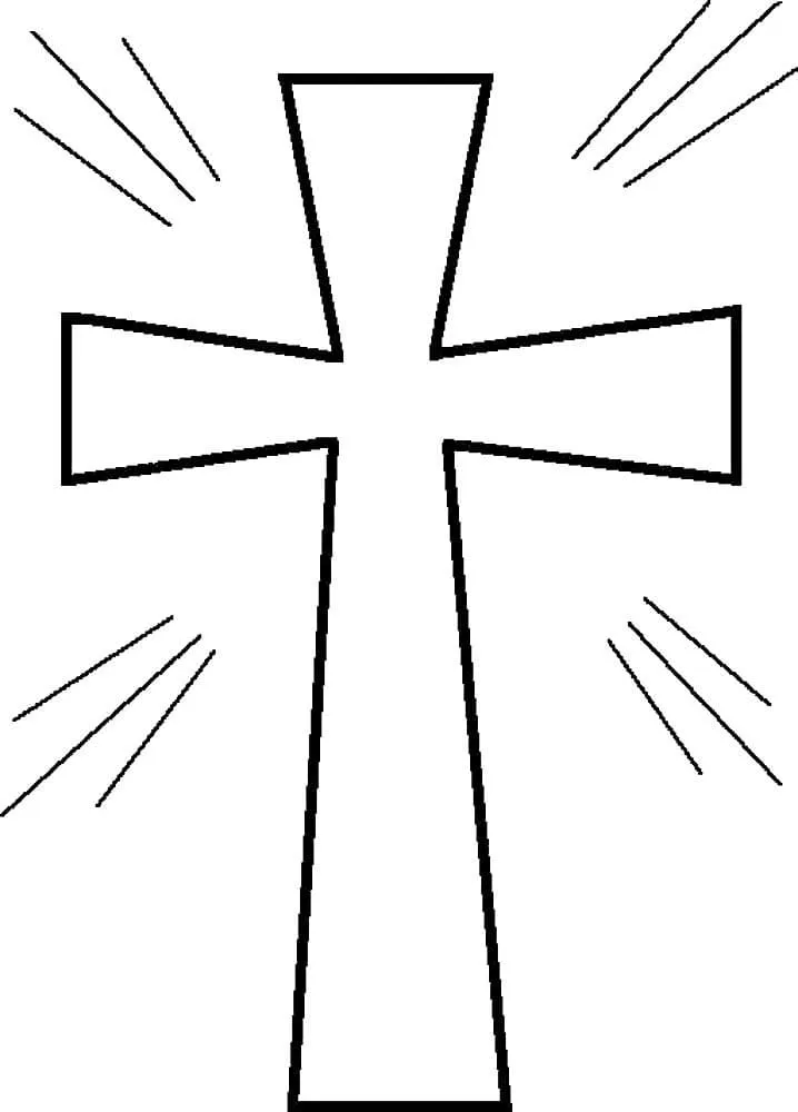 Cruz 64 Cruz para colorear 52