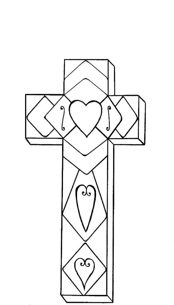 Cruz 65 Cruz para colorear 53