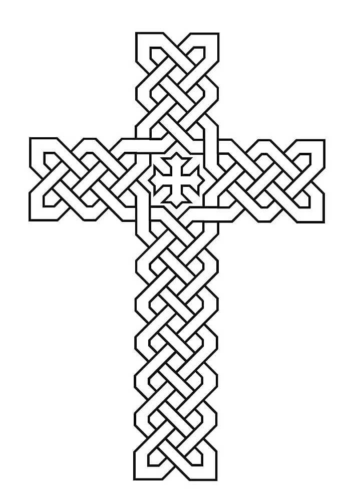 Cruz 68 Cruz para colorear 56