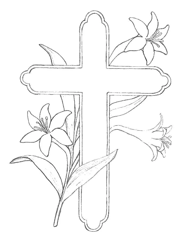 Cruz 69 Cruz para colorear 57