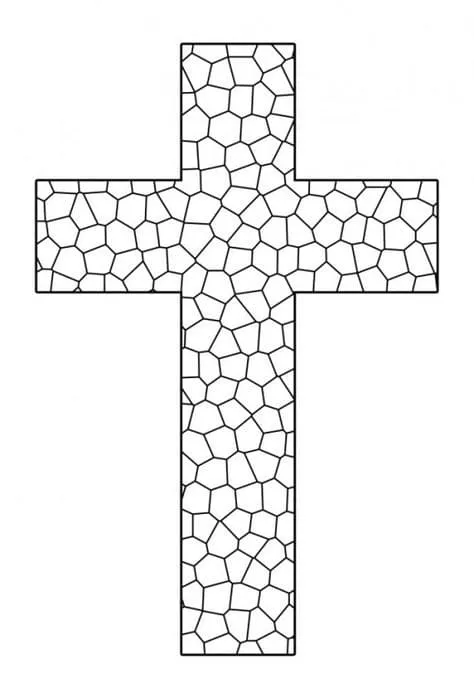 Cruz 76 Cruz para colorear 64
