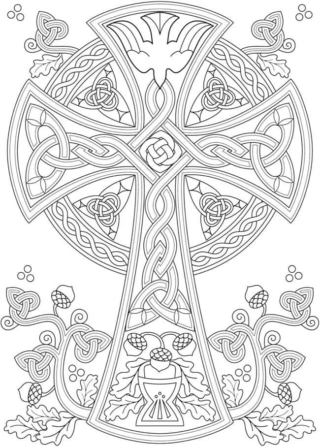 Cruz 82 Cruz para colorear 70