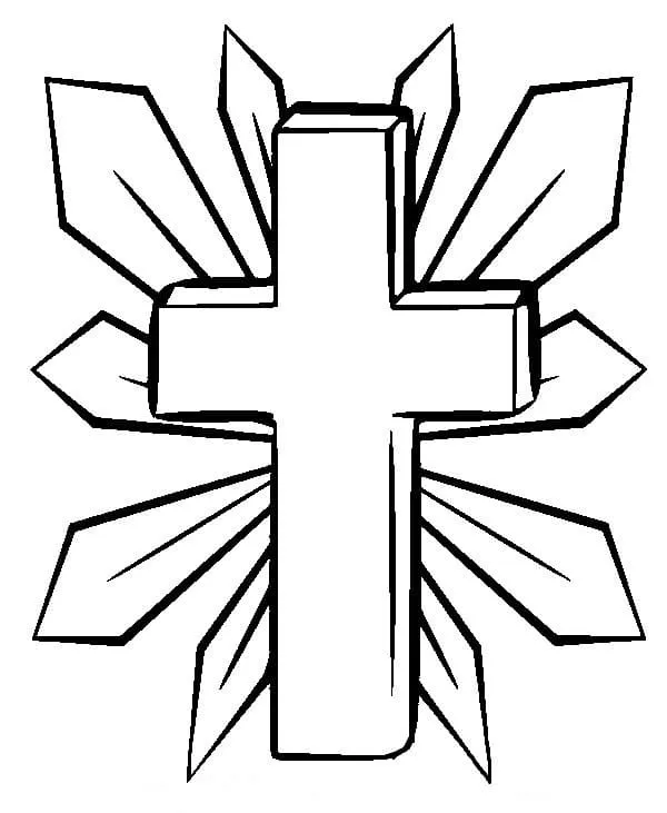 Cruz 84 Cruz para colorear 72