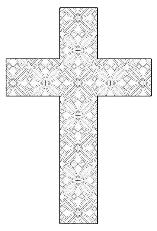 Cruz 91 Cruz para colorear 79