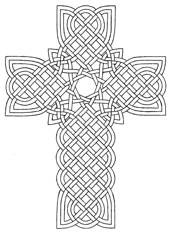 Cruz 104 Cruz para colorear 92