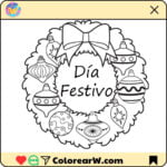 Día festivo para Colorear thumbnail