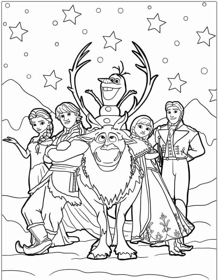 Frozen 48 Frozen Zum Ausmalbilder 30