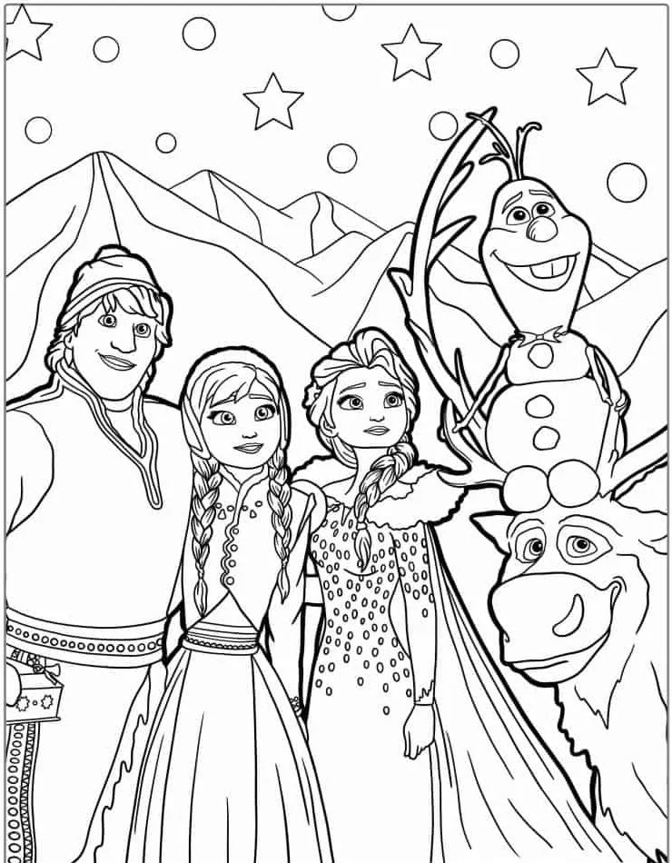 Frozen 37 Frozen Zum Ausmalbilder 19