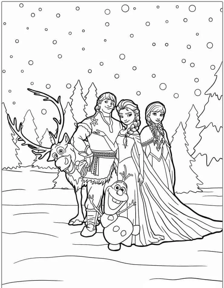 Frozen 36 Frozen Zum Ausmalbilder 18