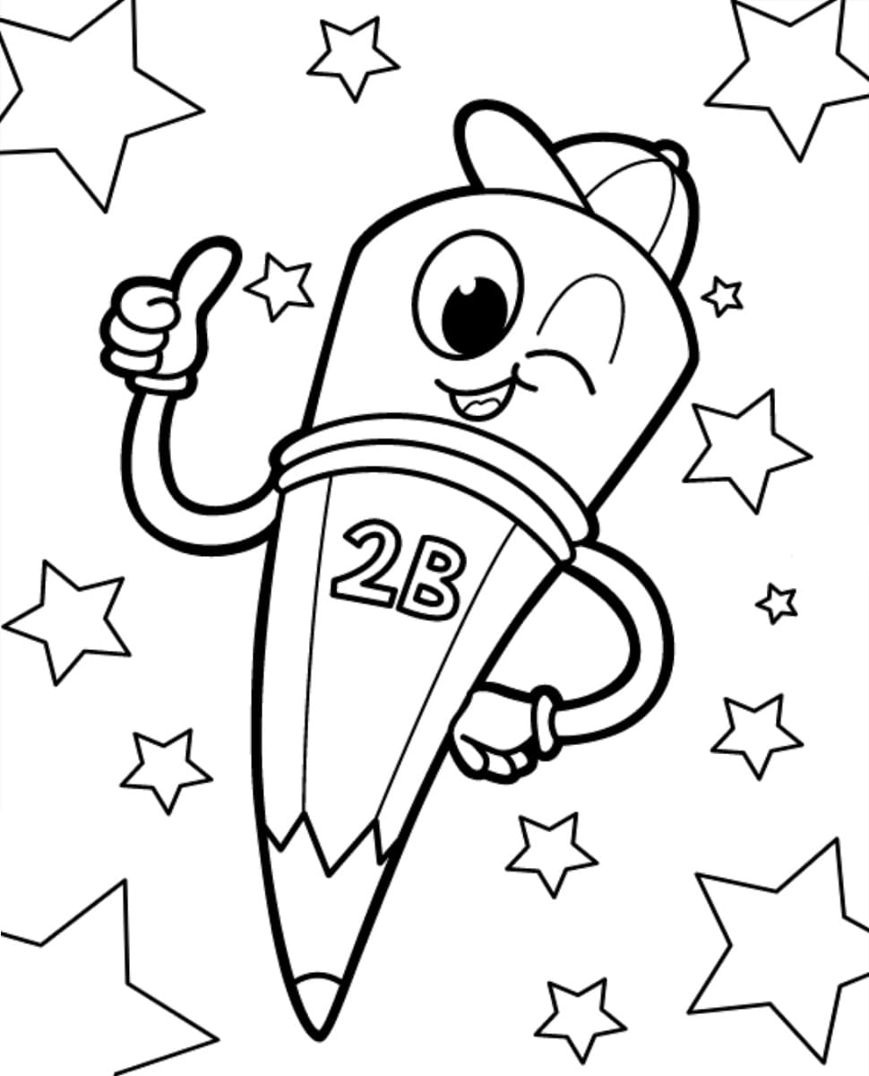 Lápiz 73 Lápiz para Colorear 65