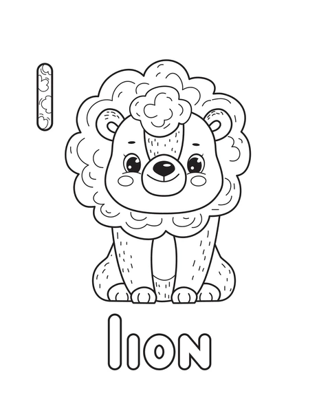 León 12 León para colorear 1