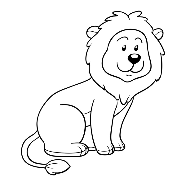 León 23 León para colorear 12