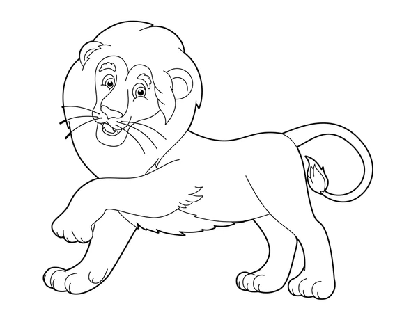 León 24 León para colorear 13