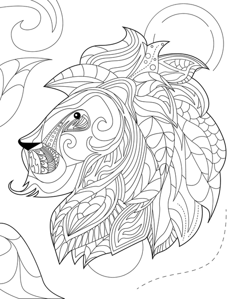 León 13 León para colorear 2
