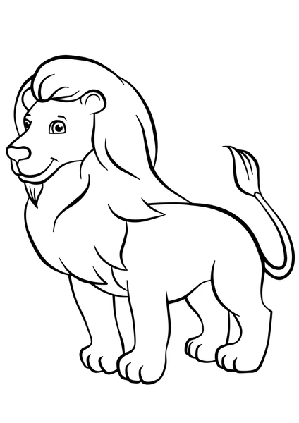 León 31 León para colorear 20