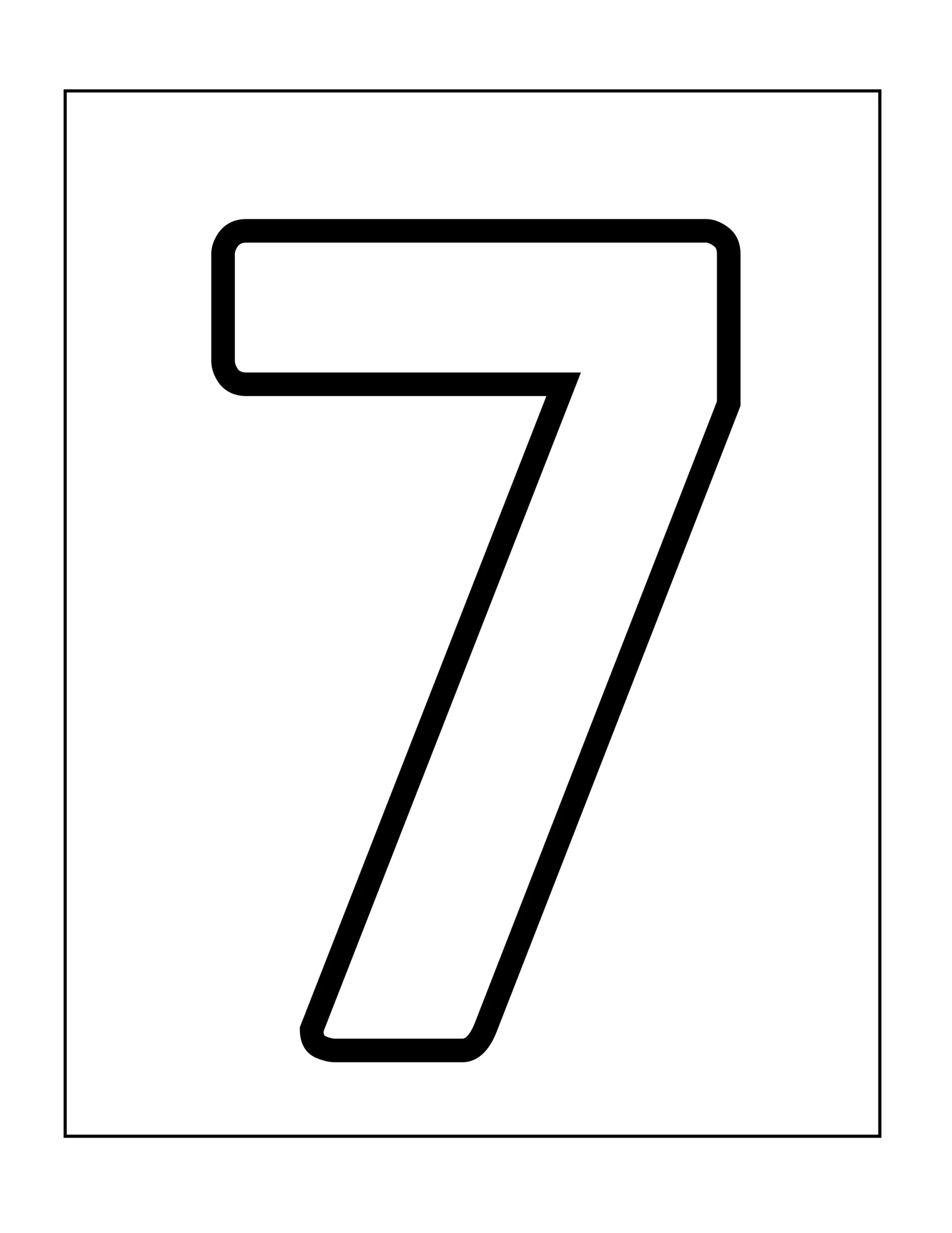 Numero para Colorear 15