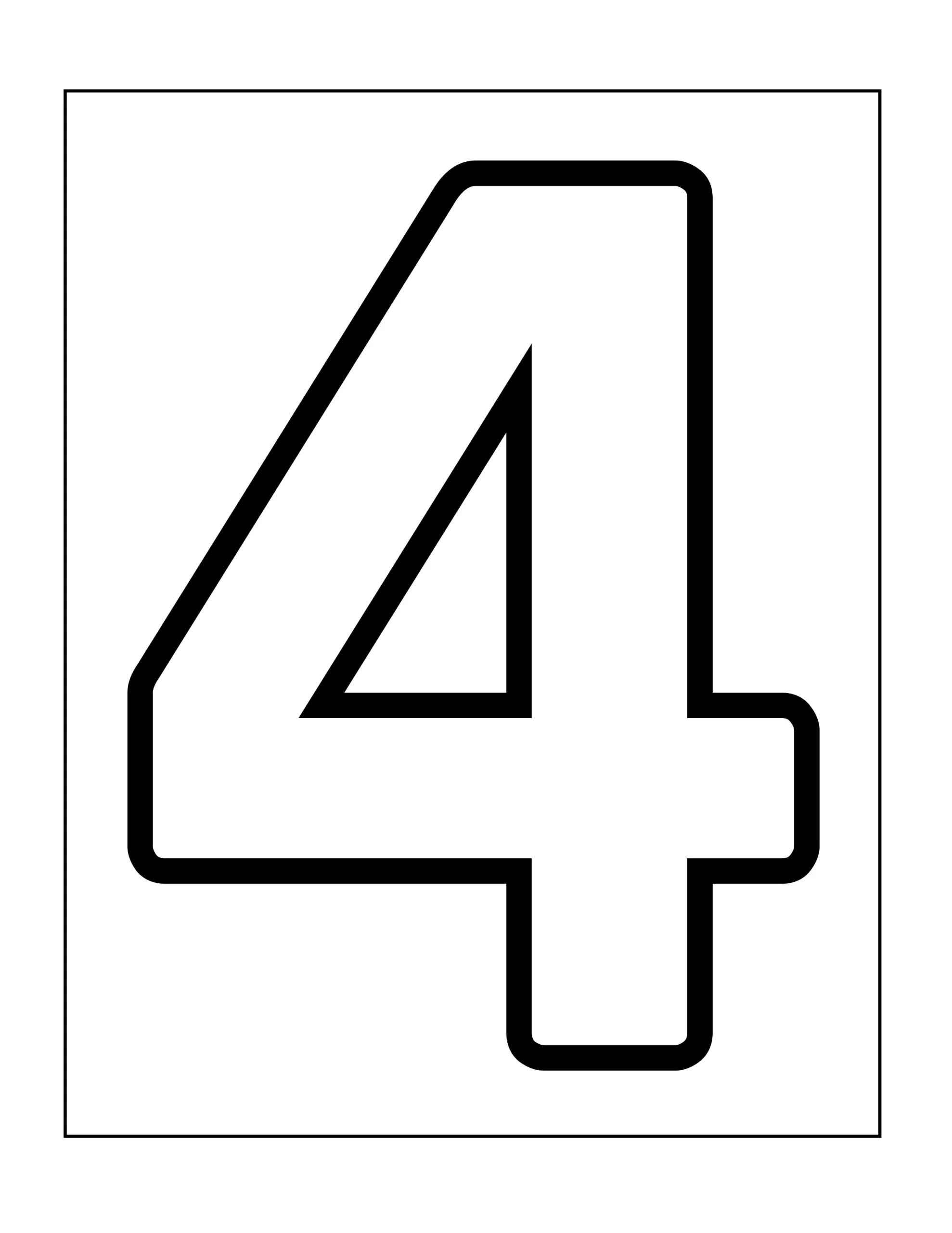 Numero para Colorear 12