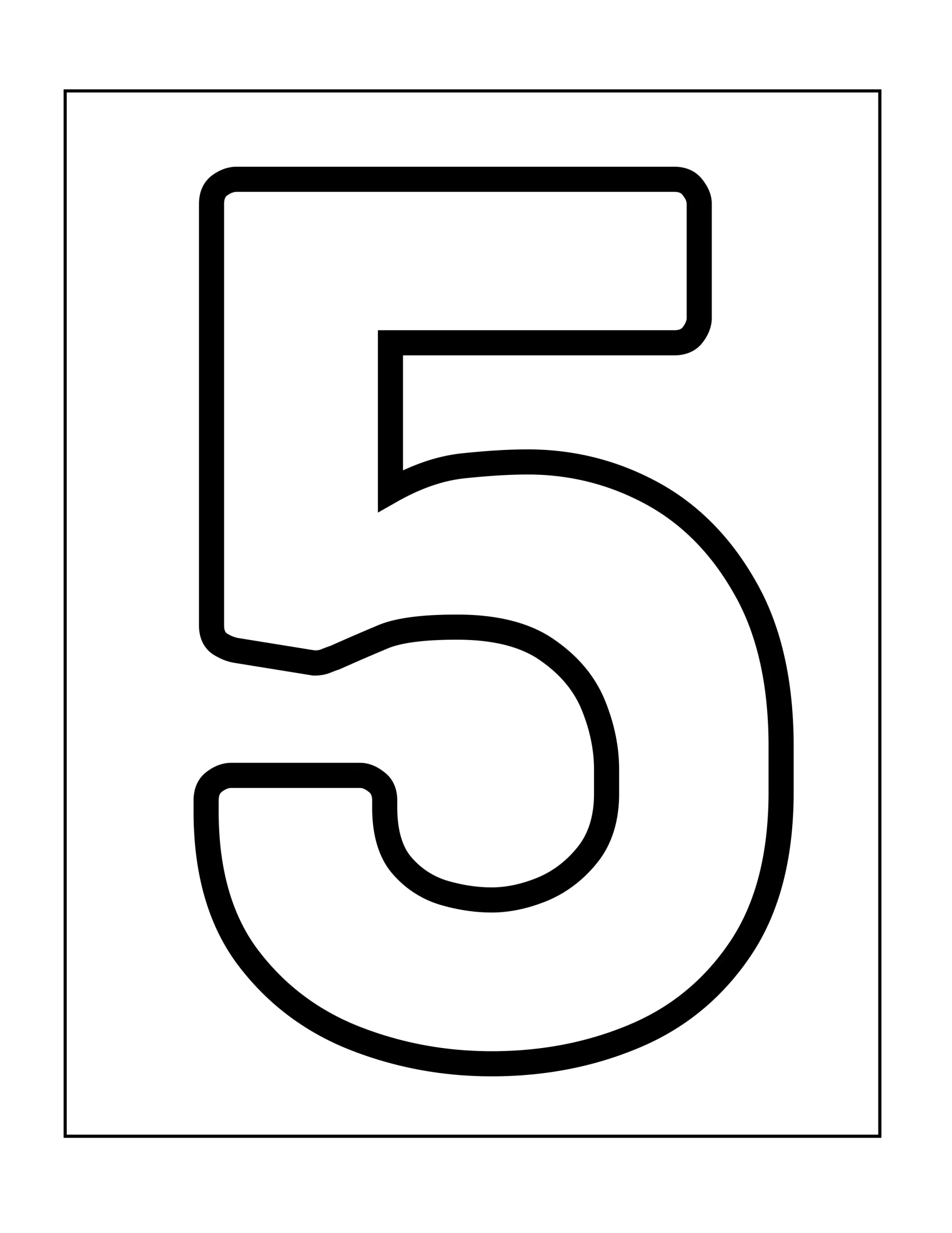 Numero para Colorear 11