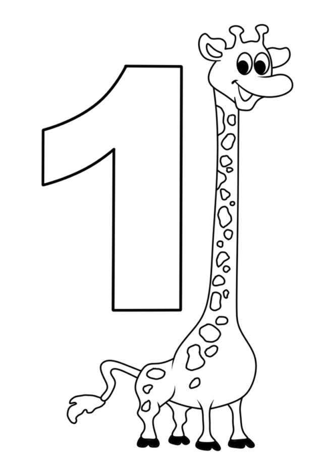 Numero para colorear 100