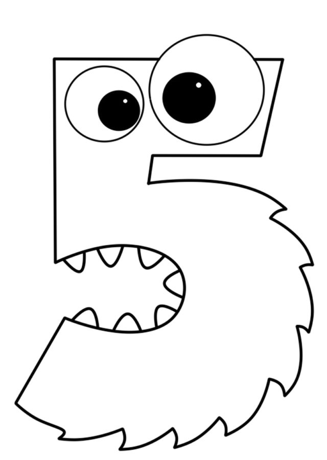 Numero para colorear 106