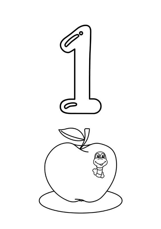 Numero para colorear 53