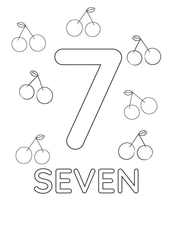 Numero para colorear 99