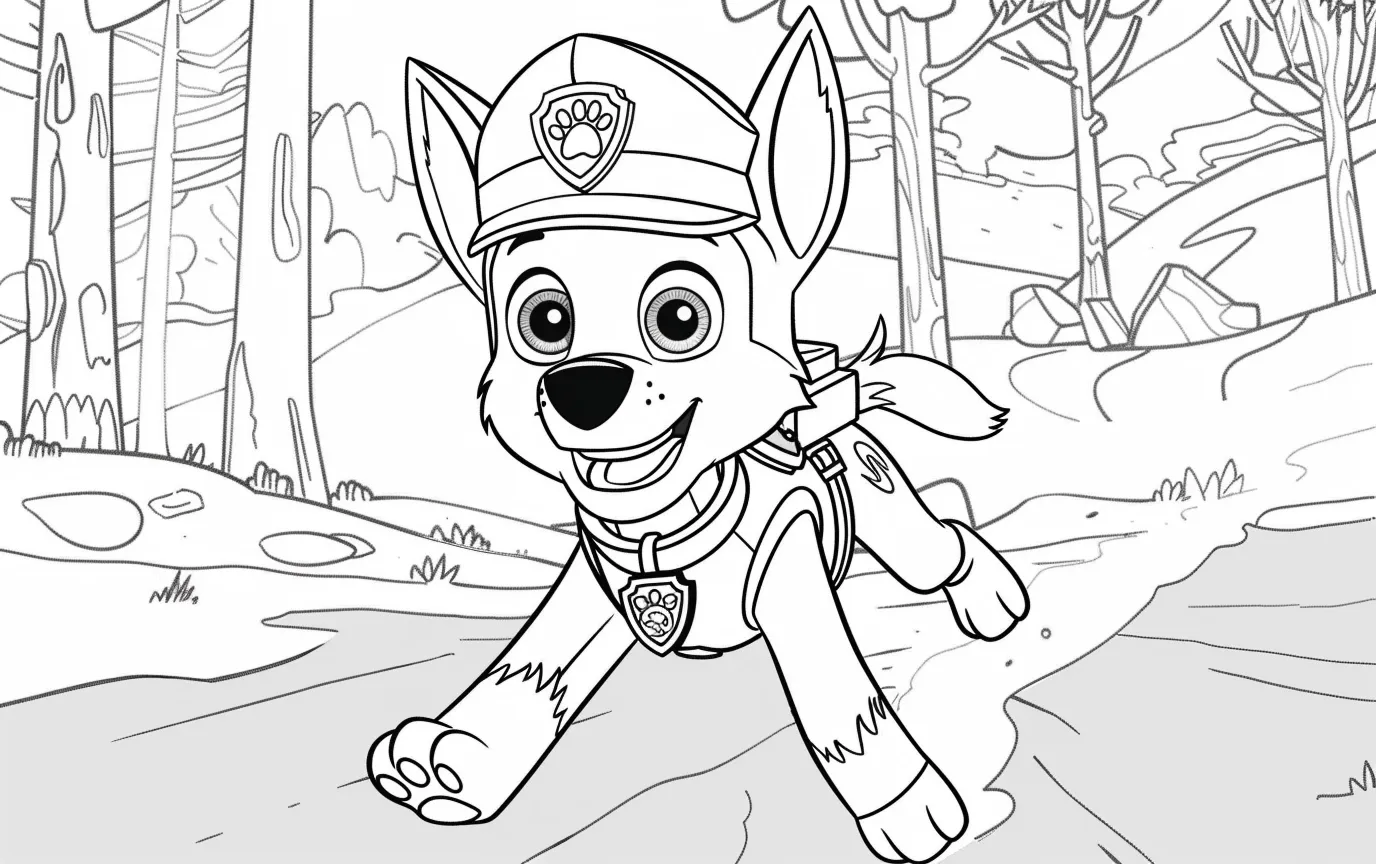 46 Paw Patrol Para Colorear - Descarga Gratuita