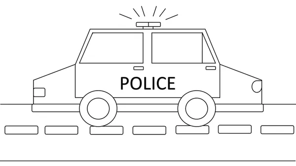 Policía 23 Policía para Colorear 17