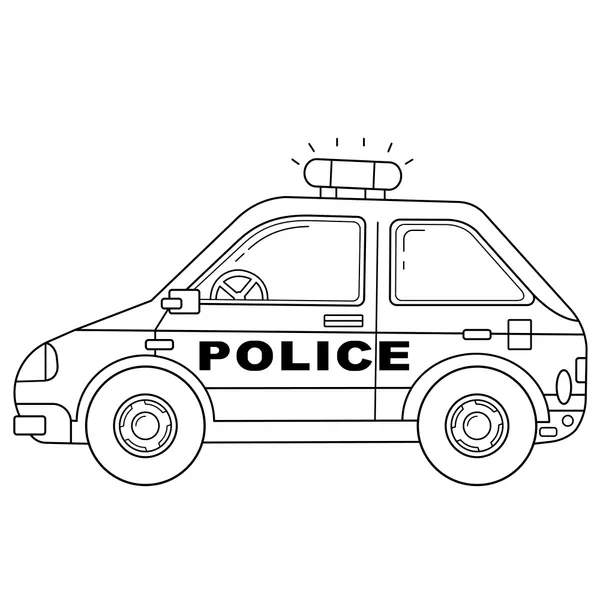 Policía 29 Policía para Colorear 23