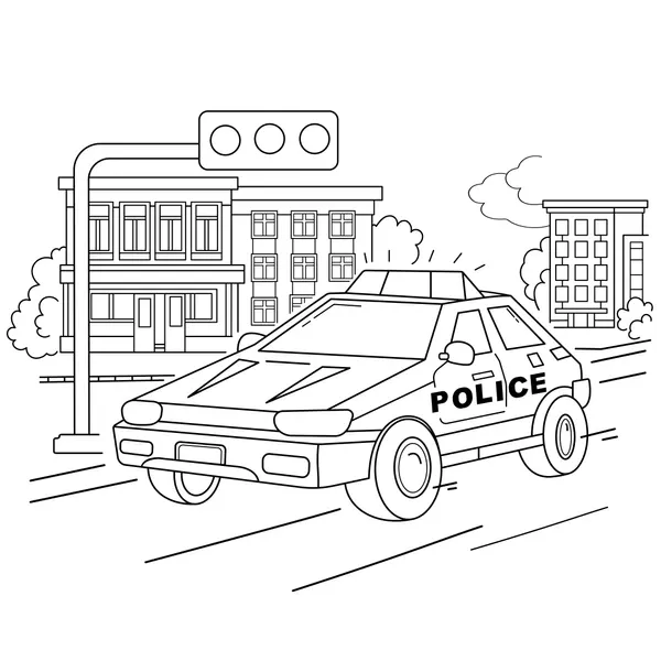 Policía 65 Policía para Colorear 59