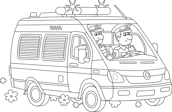 Policía 71 Policía para Colorear 65