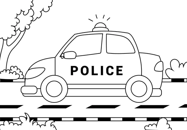 Policía 17 Policía para Colorear 8