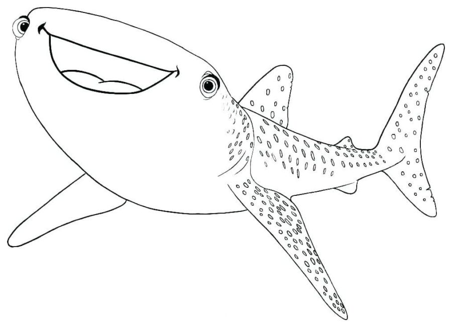 Tiburones 108 Tiburones para Colorear 96