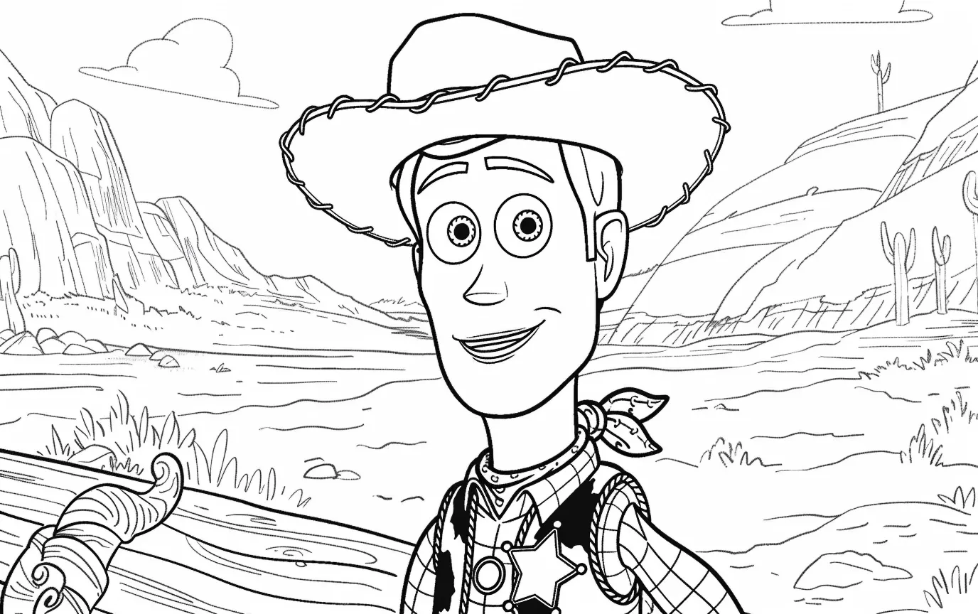 Toy Story Para Colorear | Foto Colorear Gratis En ColorearW