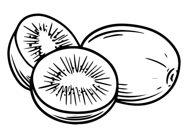kiwi para colorear 45