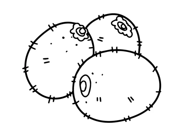 kiwi para colorear 74