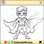 Superhéroe para Colorear thumbnail