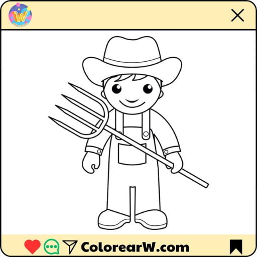 45 Farmer coloring pages: Unleash Your Creativity