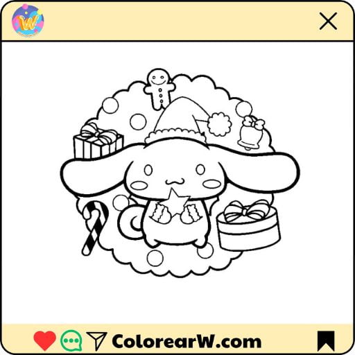 Cinnamoroll para colorear thumbnail