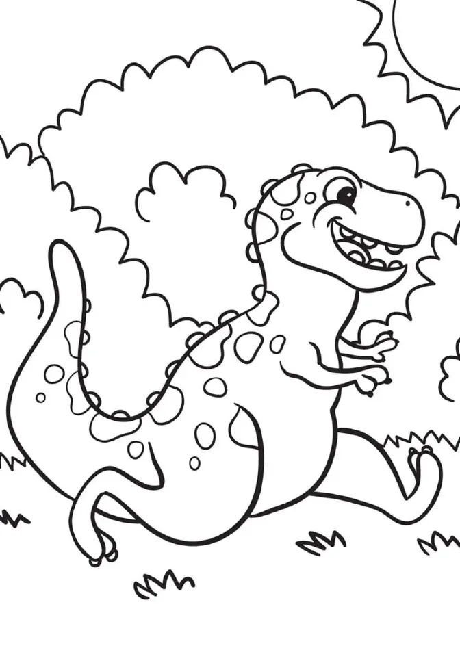 Dinosaurios 28 Dinosaurios páginas para colorear para niños