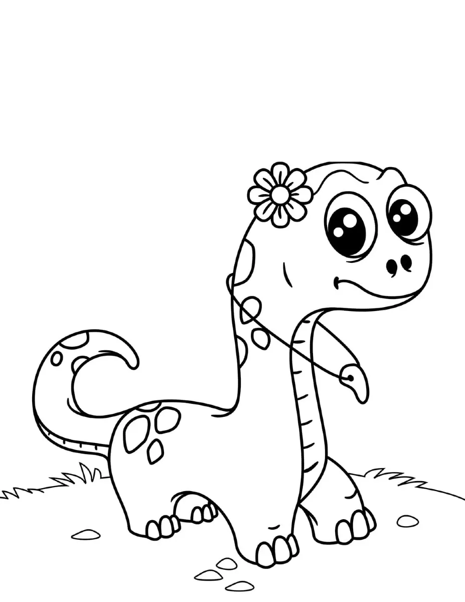 Dinosaurios 31 Dinosaurios páginas para colorear para imprimir 1