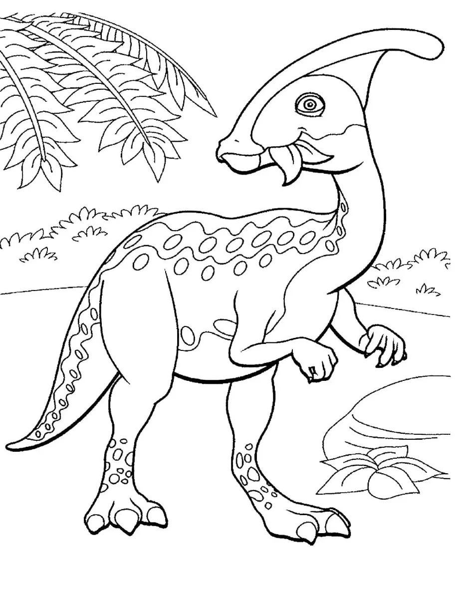 Dinosaurios 35 divertidas páginas para colorear Dinosaurios