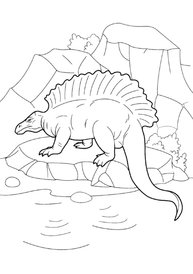 Dinosaurios 38 Dinosaurios páginas para colorear imprimibles