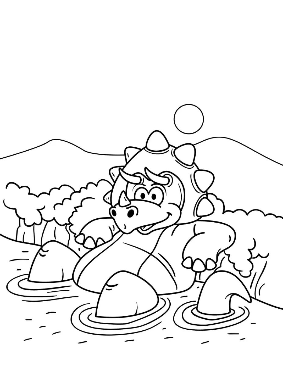 Dinosaurios 46 páginas para colorear gratis Dinosaurios para adultos 2