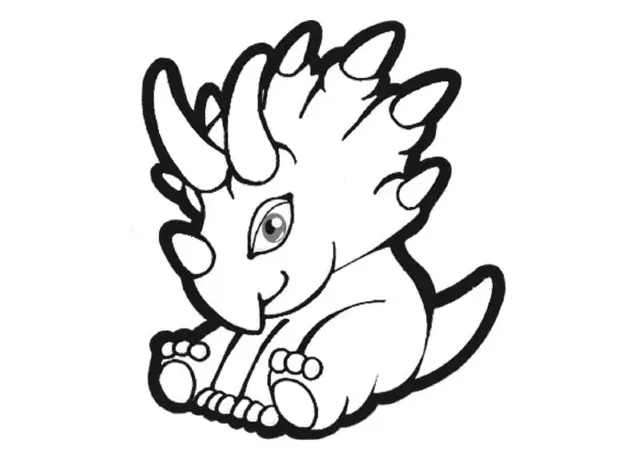 Dinosaurios 22 páginas para colorear gratis Dinosaurios para niños
